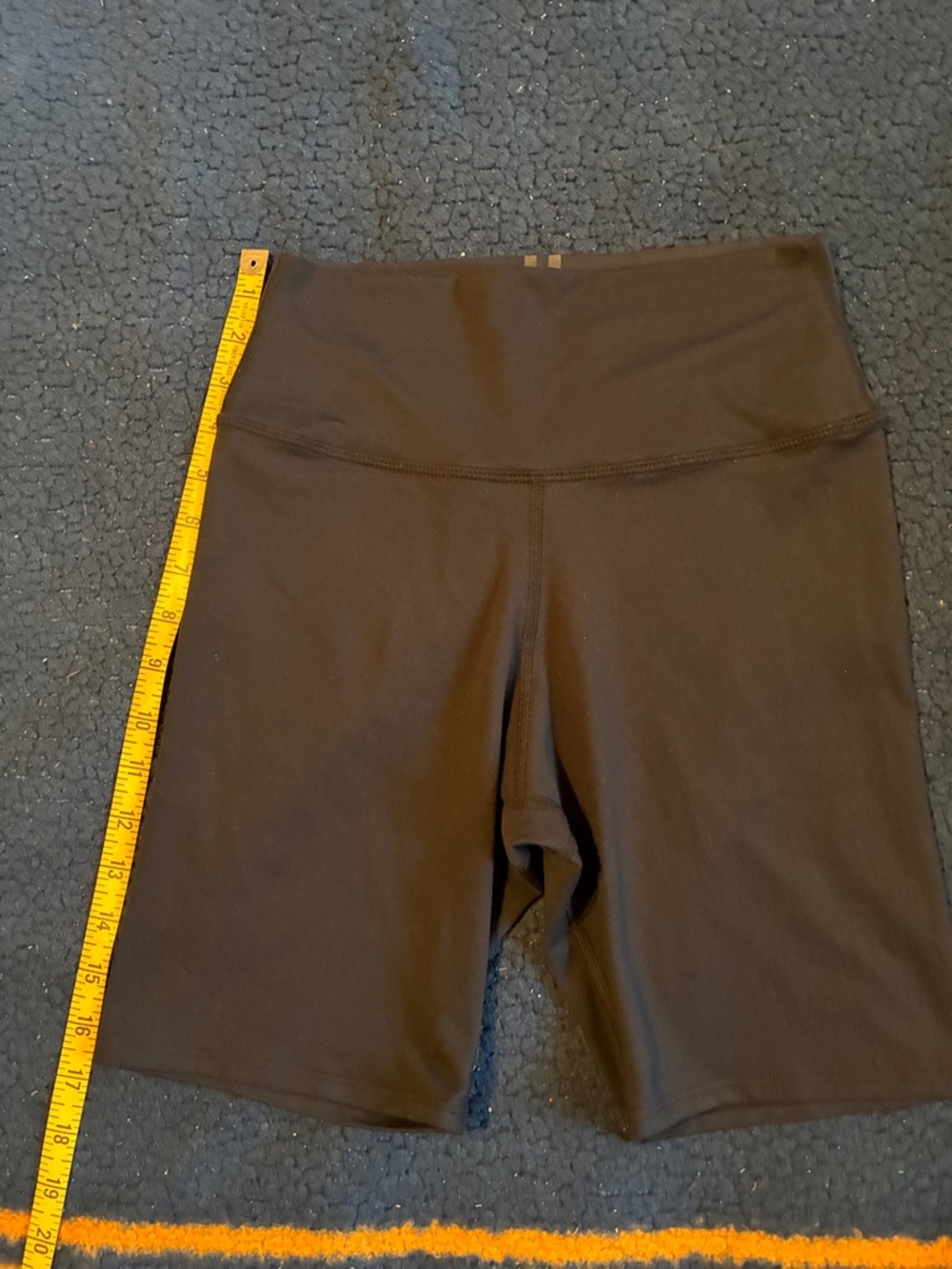 Parallel apparel Black High-Waist Women's Bike Shorts